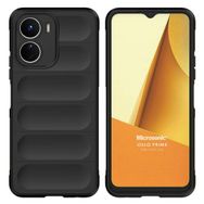 Microsonic Vivo Y16 Oslo Prime Siyah Cep Telefonu Kılıfı