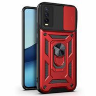 Microsonic Vivo Y20 Impact Resistant Kırmızı Cep Telefonu Kılıfı