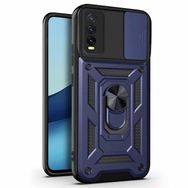 Microsonic Vivo Y20 Impact Resistant Lacivert Cep Telefonu Kılıfı