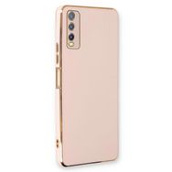 Microsonic Vivo Y20 Olive Plated Pembe Kılıf