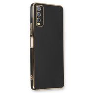 Microsonic Vivo Y20 Olive Plated Siyah Kılıf