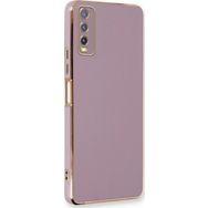 Microsonic Vivo Y20S Olive Plated Lila Kılıf