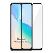 Microsonic Vivo Y21S Seramik Matte Flexible Siyah Cep Telefonu Ekran Koruyucusu