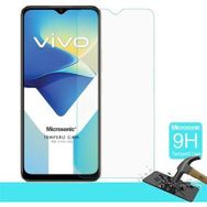 Microsonic Vivo Y22S Tempered Glass Cam Ekran Koruyucu
