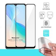 Microsonic Vivo Y33S Seramik Matte Flexible Siyah Ekran Koruyucu