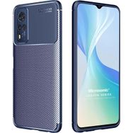 Microsonic Vivo Y51 Legion Series Lacivert Cep Telefonu Kılıfı