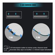 Microsonic Vivo Y70 Tempered Glass Cam Ekran Koruyucu