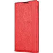Microsonic Vodafone Smart N8 Gizli Mıknatıslı Delux Kırmızı Kılıf