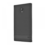 Microsonic Vodafone Smart Style 7 Gizli Mıknatıslı Dual View Delux Siyah Kılıf