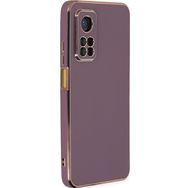 Microsonic Xiaomi Mi 10T Olive Plated Lila Kılıf