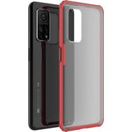 Microsonic Xiaomi Mi 10T Pro Frosted Frame Kırmızı Kılıf