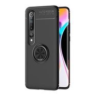 Microsonic Xiaomi Mi 10T Pro Kickstand Ring Holder Siyah Kılıf