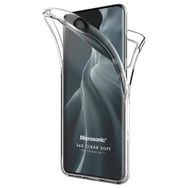 Microsonic Xiaomi Mi 11 6 Tarafı Tam Full Koruma 360 Clear Soft Şeffaf Kılıf