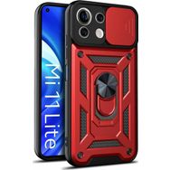 Microsonic Xiaomi Mi 11 Lite Impact Resistant Kırmızı Kılıf