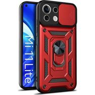Microsonic Xiaomi Mi 11 Lite Impact Resistant Kırmızı Kılıf