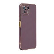 Microsonic Xiaomi Mi 11 Lite Olive Plated Lila Kılıf