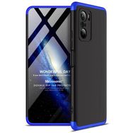 Microsonic Xiaomi Mi 11İ Double Dip 360 Protective Siyah Mavi Kılıf