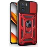 Microsonic Xiaomi Mi 11i Impact Resistant Kırmızı Kılıf