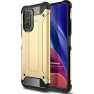 Microsonic Xiaomi Mi 11i Rugged Armor Gold Kılıf