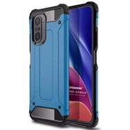 Microsonic Xiaomi Mi 11i Rugged Armor Mavi Kılıf