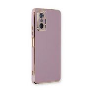 Microsonic Xiaomi Mi 11T Pro Olive Plated Lila Kılıf