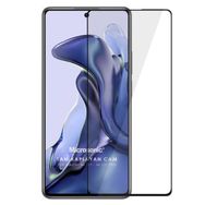 Microsonic Xiaomi Mi 11T Pro Tam Kaplayan Temperli Siyah Cam Ekran Koruyucu