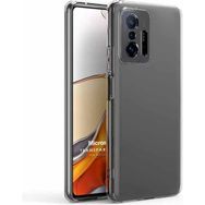 Microsonic Xiaomi Mi 11T Pro Transparent Soft Beyaz Kılıf