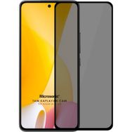 Microsonic Xiaomi Mi 12 Lite Privacy 5D Gizlilik Filtreli Siyah Cam Ekran Koruyucu