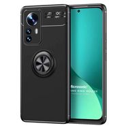 Microsonic Xiaomi Mi 12 Pro Kickstand Ring Holder Siyah Kılıf