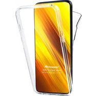 Microsonic Xiaomi Mi 12T Pro 6 Tarafı Tam Full Koruma 360 Clear Soft Şeffaf Kılıf