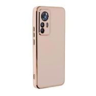 Microsonic Xiaomi Mi 12T Pro Olive Plated Pembe Kılıf