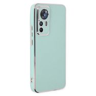 Microsonic Xiaomi Mi 12T Pro Olive Plated Yeşil Kılıf