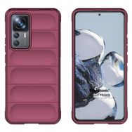 Microsonic Xiaomi Mi 12T Pro Oslo Prime Bordo Kılıf