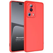 Microsonic Xiaomi Mi 13 Lite Groovy Soft Koyu Yeşil Cep Telefonu Kılıfı