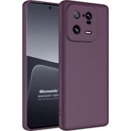 Microsonic Xiaomi Mi 13 Pro Groovy Soft Mor Kılıf