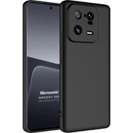 Microsonic Xiaomi Mi 13 Pro Groovy Soft Siyah Kılıf