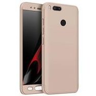 Microsonic Xiaomi Mi 5X Komple Full Gövde Koruma Gold Kılıf