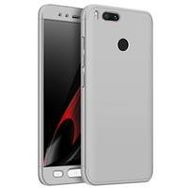 Microsonic Xiaomi Mi 5X Komple Full Gövde Koruma Gümüş Kılıf