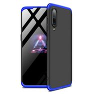 Microsonic Xiaomi Mi 9 Double Dip 360 Protective Siyah Mavi Kılıf