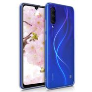 Microsonic Xiaomi Mi 9 Transparent Soft Beyaz Kılıf