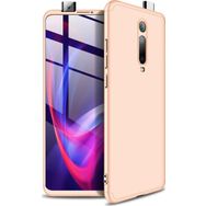 Microsonic Xiaomi Mi 9T Double Dip 360 Protective Gold Cep Telefonu Kılıfı