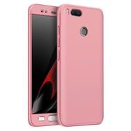 Microsonic Xiaomi Mi A1 Double Dip 360 Protective Rose Gold Kılıf