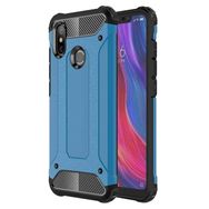 Microsonic Xiaomi Mi A2 Rugged Armor Mavi Kılıf