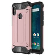 Microsonic Xiaomi Mi A2 Rugged Armor Rose Gold Kılıf