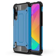 Microsonic Xiaomi Mi A3 Rugged Armor Mavi Cep Telefonu Kılıfı