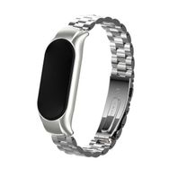 Microsonic Xiaomi Mi Band 7 Metal Stainless Steel Gümüş Kordon