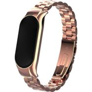 Microsonic Xiaomi Mi Band 7 Metal Stainless Steel Rose Gold Kordon