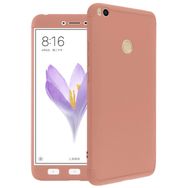 Microsonic Xiaomi Mi Max 2 Double Dip 360 Protective Rose Gold Kılıf