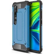 Microsonic Xiaomi Mi Note 10 Pro Rugged Armor Mavi Cep Telefonu Kılıfı
