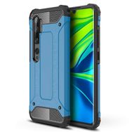 Microsonic Xiaomi Mi Note 10 Rugged Armor Mavi Cep Telefonu Kılıfı